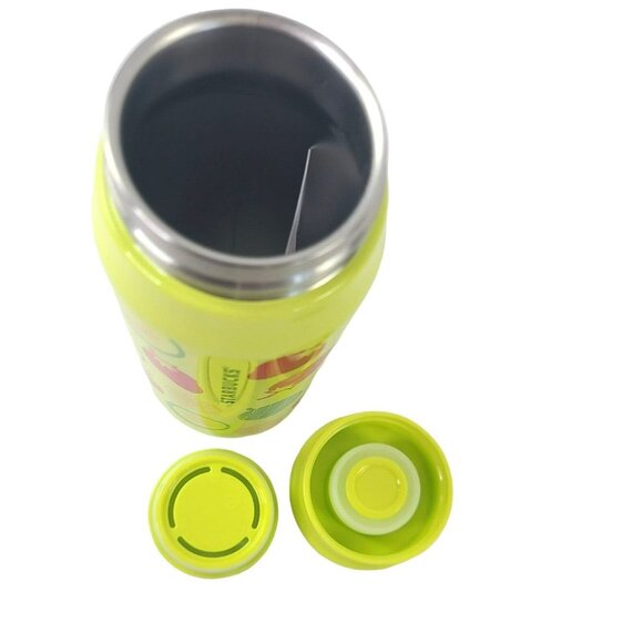 Starbucks Japan Summer 2023 Stainless Steel Tumbler Bottle Colorful Fruit 12oz - Picture 7 of 9